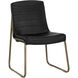 Anton Vintage Black Dining Chair, Set Of 2